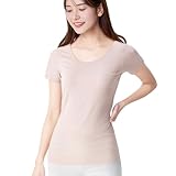 [ウイング/ワコール] インナー オーガニックコットン100％(身生地部) 吸汗速乾性(身生地部) ゆったり設計 【綿の贅沢 オーガニック】 3分袖 半袖 EL1371 レディース PI