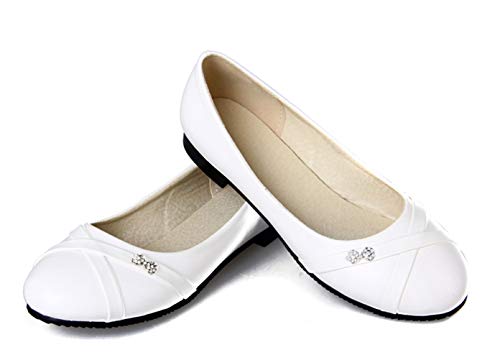 Caradise Womens Slip On Round Toe Ballet Flats Casual Office Work Pumps4