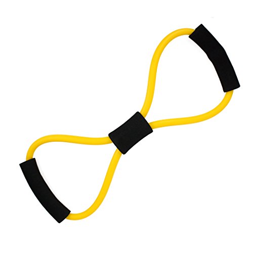 Toweter Figure 8 Toning Band Pilates Band (Yellow)