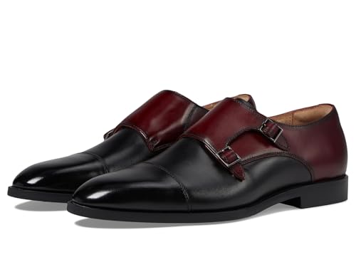 Stacy Adams Men's Raythorne Cap Toe Double Monk Strap Loafer
