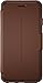 OTTERBOX STRADA SERIES Leather Wallet Case for iPhone 6/6s - Retail Packaging - SADDLE (DARK BROWN/BROWN/BROWN LEATHER)