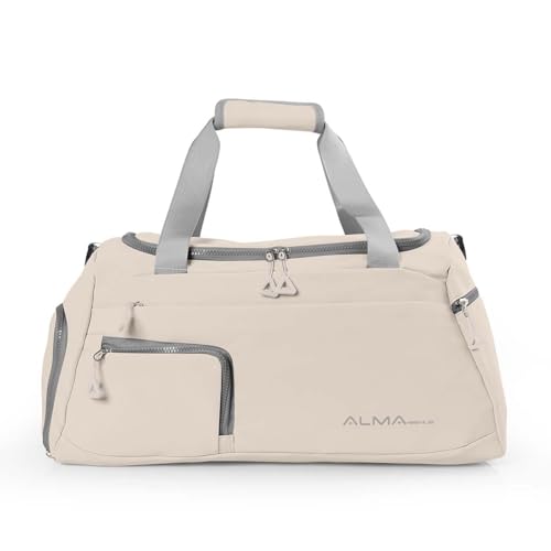 Bolsa Mala Para Academia Viagem Nude 5 Compartimentos Alma Genius