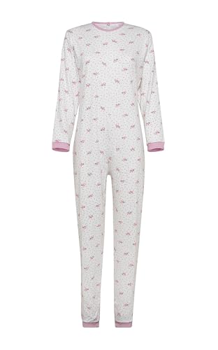 Confezioni_Emy Pyjama intégral médical unisexe – Grenouillère adulte coton 100% – Pyjama dos...