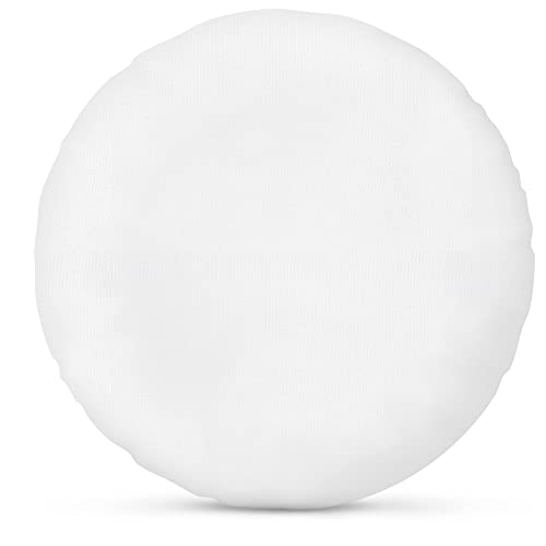 Foamily Round Throw Pillows 32" Premium Pillow Inserts for Couch or Bed Decorative Bedding - Made in USA @ M&A STYLES LTD