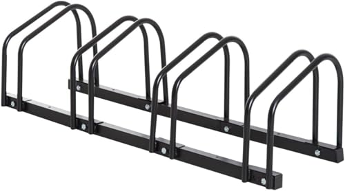 【TRENIE】 倒れない自転車スタンド 3~6 台収納で 屋外屋内用の自転車ラック 縦置き・掛置き可能 ロードバイクやマウンテンバイクに対応 連結機能付きで 使いやすい自転車スタンドです