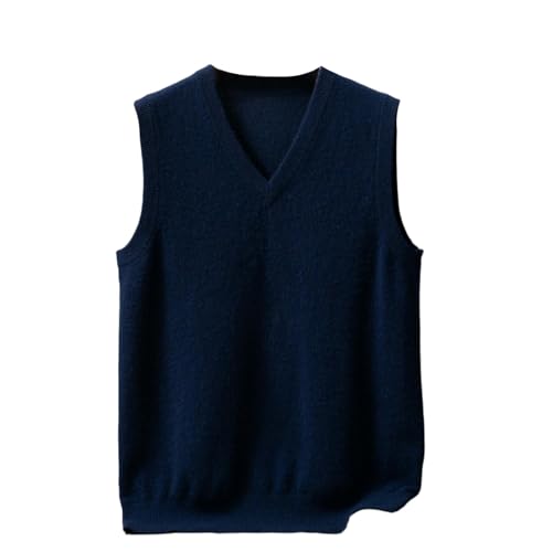 Gilet cachemire homme sans manches tricot d'hiver de luxe