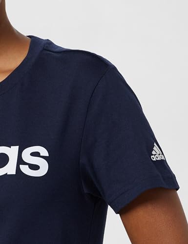 Image of adidas Women Cotton Solid Fitted T-Shirt