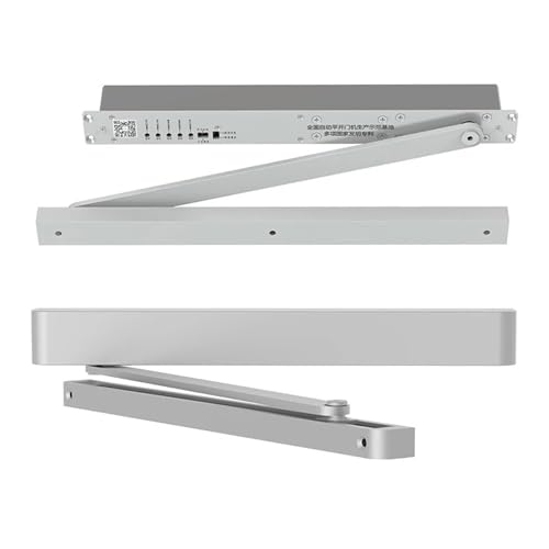 LKHFOAQM Electric Door Closer CD-68 Automatic Door Opener Eight Door Opener YC-60 Hidden Electric Door Closer(Beige-1)