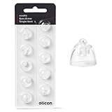 New - Oticon Single Bass miniFit Domes 8mm