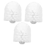 Ciieeo 3Stücke Toilettenbürsten Ersatzköpfe Praktische Toilettenreinigungsköpfe für Badezimmer Langlebig und Platzsparend für Zuhause Hotel und Büro