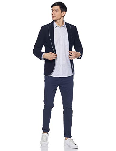 Image of Amazon Brand - Symbol Men's Printed Regular Casual Shirt (AW20-SYM-FS-AOP White 8 40)