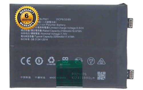 Image of BLP921 Batery for OnePlus Ace,(4500mAh) Battery with 6 Month Warranty** (R98)