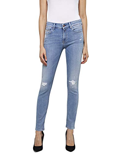 REPLAY New Luz Jeans, Light Blue 10, 32W / 28L