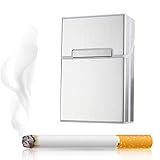 ✔ Magnetverschluss, mit dem Sie die Zigarettenschachtel leicht öffnen und schließen können und keine Zigarette herunterfallen kann.