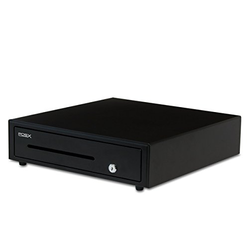 POS-X ION-C16 Cash Drawer, Black, 16.1w x 16.3d x 3.9h Body ION-C16A-1B by POS-X