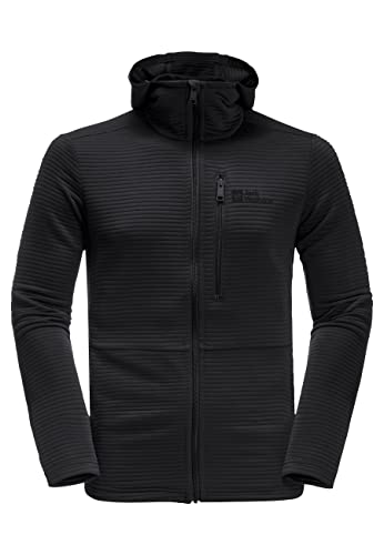 Chaqueta de forro polar Jack Wolfskin Modesto elástica y transpirable con capucha 6
