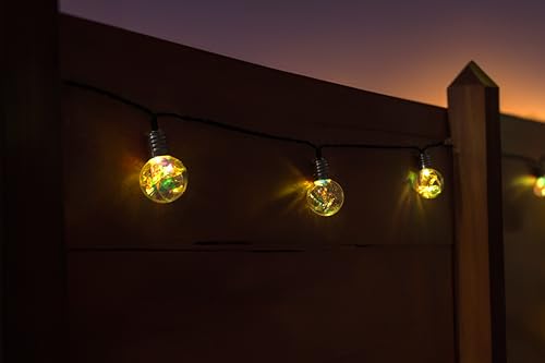 Ideaworks Solar Iridescent String Lights – 29ft, 50 LED Bulbs — view 4