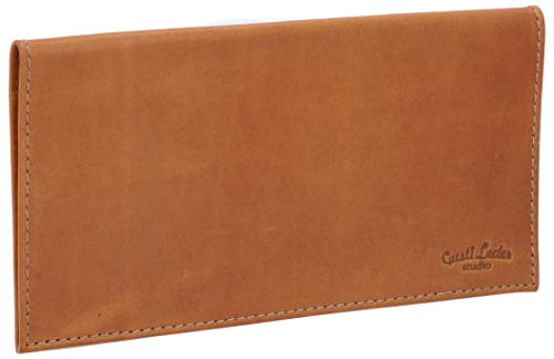 Gusti Leder studio Cullen Funda de Cuero para Talonario de Cheques Tarjetas de CRdito Documentos Identificaci�n Billetes Cartera Marr�n 2A129-22-5