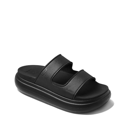 Image of REEF Cushion Bondi 2 Bar Women's Slide Sandal, Lightweight and Supportive Footbed, Water Friendly