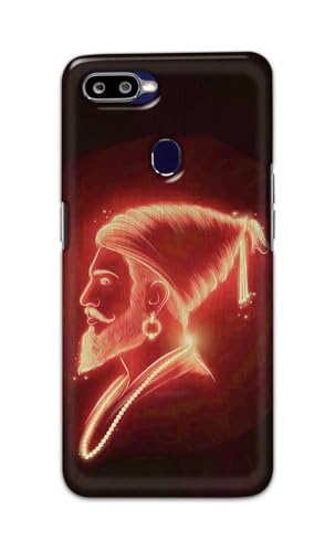 Image of PRINTFIDAA Printed Hard Back Cover Case for Oppo F9 | Oppo F9 Pro | Realme U1 | Realme 2 Pro Back Cover (Chatrapati Shivaji Maharaj) -112