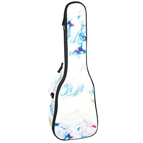 Sac à dos ukulélé robuste avec rembourrage 10mm et impression colorée