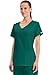 Cherokee Women's Workwear Scrubs Core Stretch V-Neck Top, Hunter, Medium