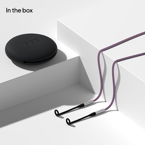 Image of Loop Official Connector Cord Earplugs - Magnetic Tug-Resistant Safety Cord - Speckled Lilac