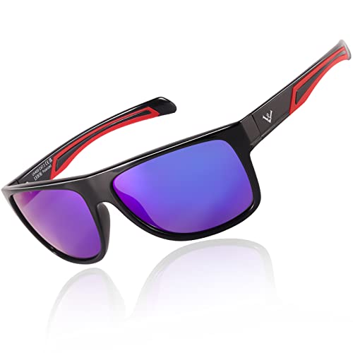 LVIOE Sport Lunettes de Soleil Homme Polarisées Lunettes de Cyclisme Protection UV400 Cover