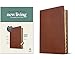 NLT Super Giant Print Bible, Filament Enabled (LeatherLike, Brown, Indexed, Red Letter)