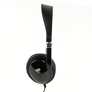 Trevi HTV 636 Cuffie Over-Ear per TV con Cavo Lungo 5 Metri, Leggere e Confortevoli con Controllo Volume Integrato, Design Leggero e Comodo per Lunghe Sessioni