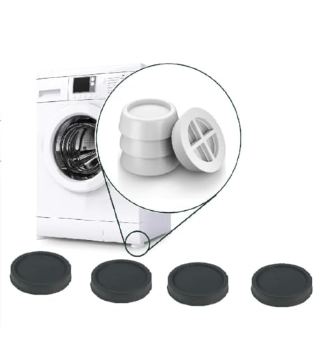 Posten Anker 4er Set Vibrationsdämpfer Waschmaschine, Anti Vibration Waschmaschine, Schwingungsdämpfer für alle gängigen Waschmaschine, Unterlage, Schallschutz, Antirutschunterlage Posten Anker 4er Set Vibrationsdämpfer Waschmaschine, Anti Vibration Waschmaschine, Schwingungsdämpfer für alle gängigen Waschmaschine, Unterlage, Schallschutz, Antirutschunterlage