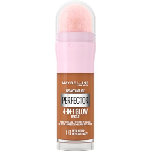 Maybelline New York Instant Perfector Glow 4 en 1, el Glow que Usas Como Quieras, Tono 03 Medium Deep