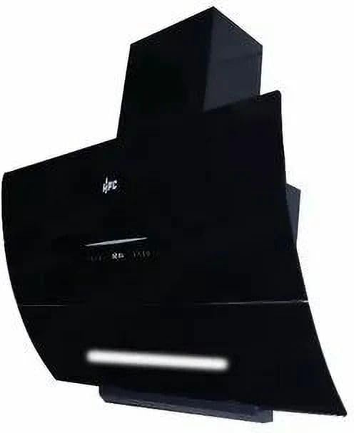 HPC Nice 203 60cm Auto Clean Chimney Black Wall Mounted 1300 CMH for Kitchen-image-36