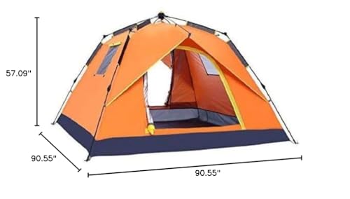 Carpa automática para 3-4 personas, plegable y resistente miniatura 4