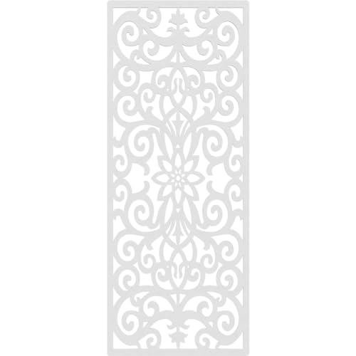Image of 21 3 /8 inchW x 54 3 /8 inchH x 3 /8 inchT Buel Decorative Fretwork Wall Panels in Architectural Grade PVC