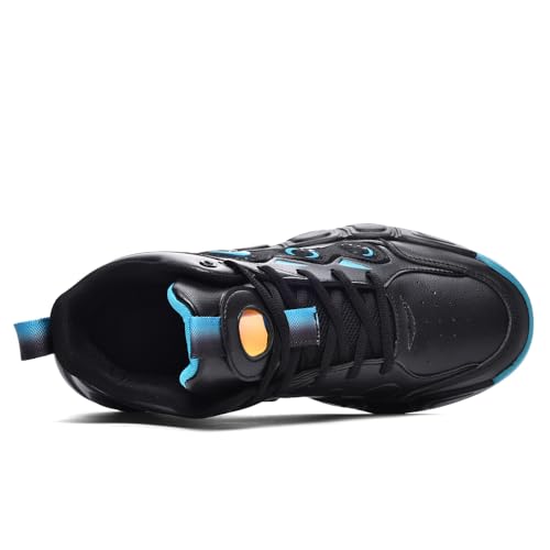 Men's High-Top Basketball Shoes,Artificial Leather Sneakers,Plus Sizes4