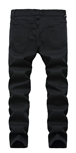 Boy's Skinny Fit Stretch Fashion Jeans Pants2