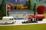 6107 Gas Station Built-Up HO