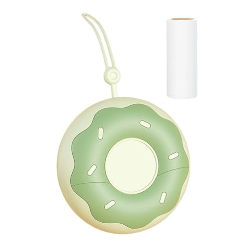 Rullo di lanugine, strumento portatile per la pulizia profonda appiccicosa - rullo lanugine per peli di animali domestici da 3,54 x 3,54 pollici - design compatto e portatile per vestiti divano mobili