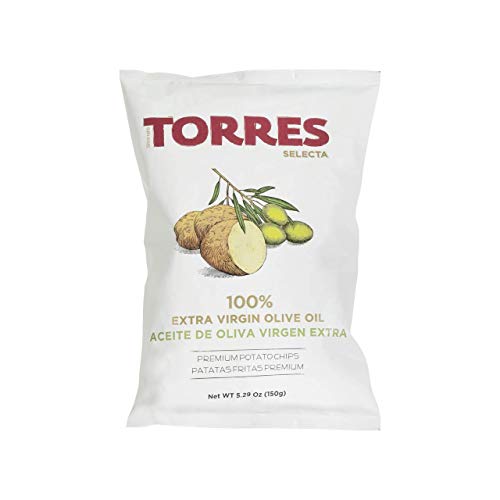 Torres Extra Virgin Olive Oil Gourmet Chips 125g (case pack 15 units)