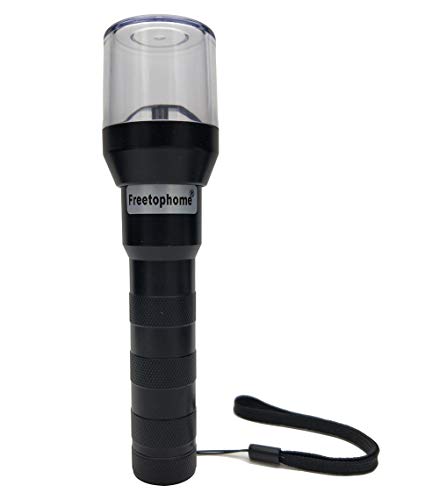 Herb Grinder Electric Spice Herbal Automatic Aluminum (1.65"-1rd, Black)