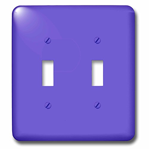 Interrupteur à bascule double Violet Vibes 3dRose lsp_204799_2 pour décoration murale