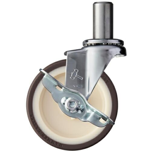 �n���}�[�L���X�^�[(Hammer Caster) �����ݐ��� �E���^���ԗ� �i�C�����z�C�[�� 100mm �X�g�b�p�[�t 415EK-UR100