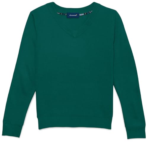 Image of Classroom School Uniforms Big Kid Long Sleeve V-Neck Sweater 56702