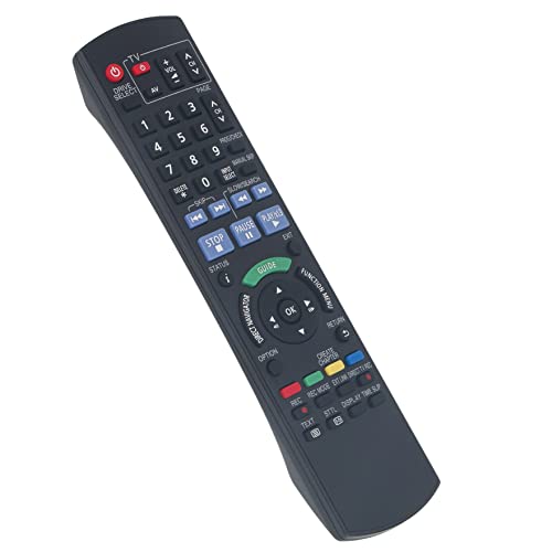 VINABTY N2QAYB000332 Replace Remote Control Fit for Panasonic DVD Recorder DMR-EX79 DMR-EX89 DMR-EX88/EX, black - Image 4