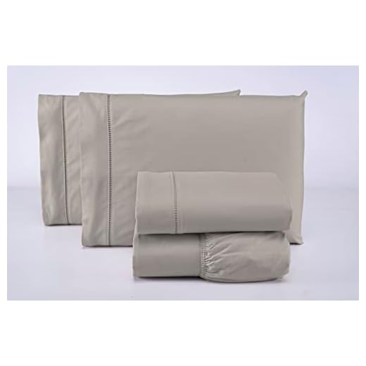 Jogo Lençol Solteiro 3 Peças 400 Fios 100% Algodão Premium (Bege)