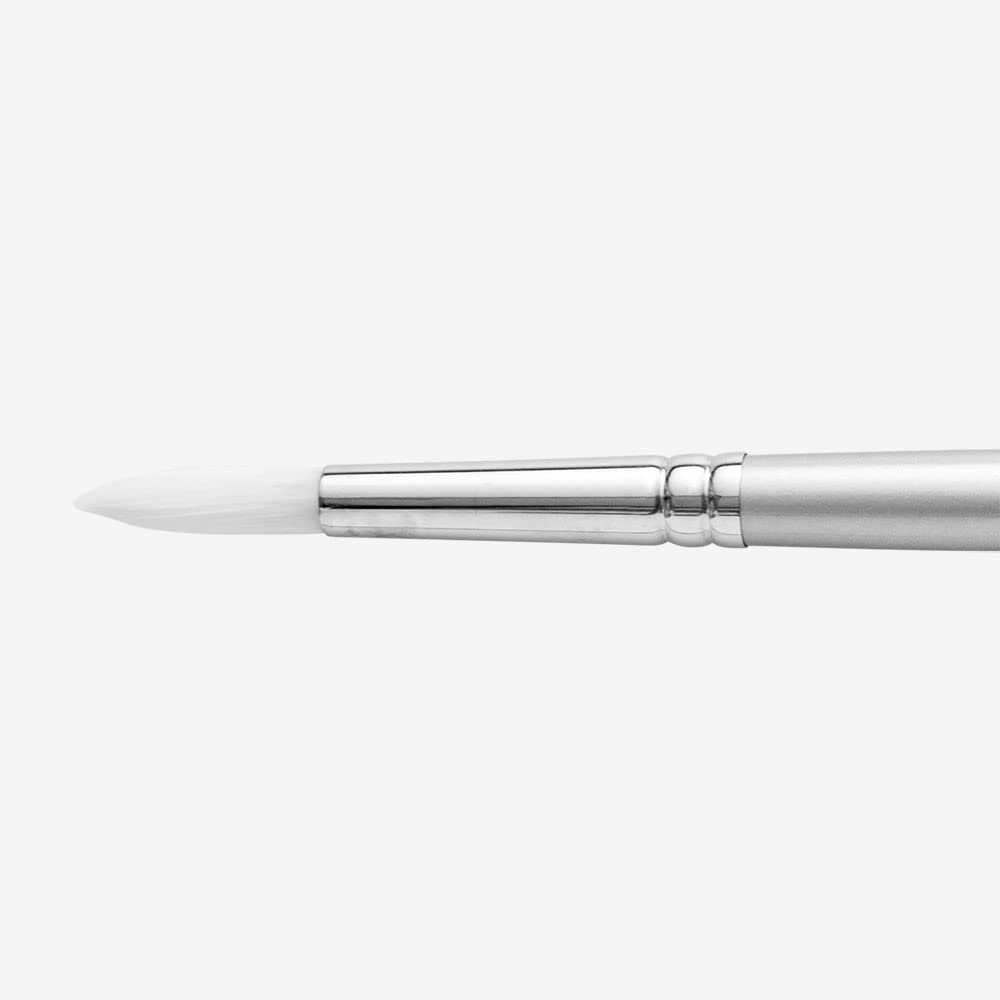 Pro-Arte Pro Arte : Sterling Acrylix Long Handled - Round Synthetic Acrylic / Oil Brush Series 201R Size 6
