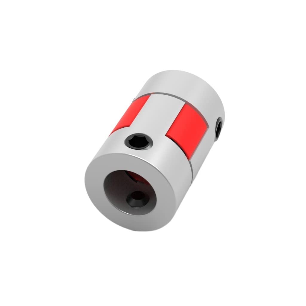 Wellenkupplung 2 Stück D14L22 Zweibacken-Koppler Aluminium Pflaume Flexible Wellenkupplung Motorverbinder CNC Flexible Kupplungen 3/3.17/4/5/6/6.35/8mm(5mm to 5mm)
