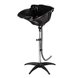 BIOTIFF Sur Pied Hairdressing Basin with Foot Black