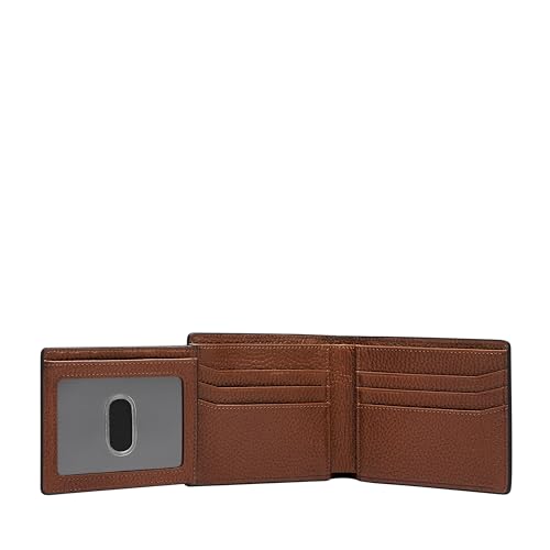 Fossil Men's Leather Bifold Wallet with Flip ID Window for Men3